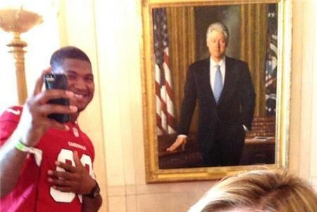 Campbell Spends Monday at White House