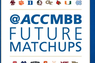 ACC Releases Men's Basketball Conference Matchups for 2014-15 and 2015-16