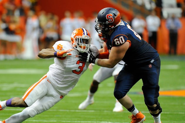 Strong Man Hickey Anchors Syracuse Line