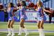 The Buffalo Jills' perform before an NFL preseason football game featuring the Buffalo Bills against the Detroit Lions Thursday, Aug. 29, 2013, in Orchard Park, N.Y. (AP Photo/Gary Wiepert)