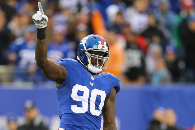 Jason Pierre-Paul Sets Goals for 2014