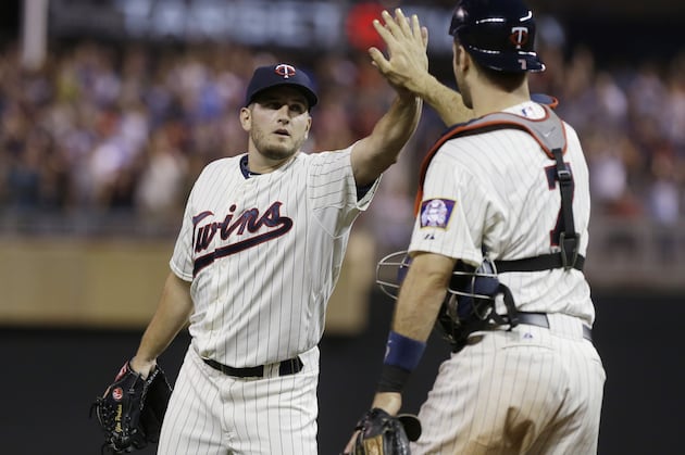 Twins Teammates Joe Mauer and Glen Perkins Really Are Two of a Kind