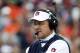 Auburn coach Gus Malzahan watches the first half of the NCAA college football team's annual A Day spring game Saturday, April 19, 2014, in Auburn, Ala. (AP Photo/John Bazemore)