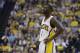 Indiana Pacers' Lance Stephenson in action during the first half in Game 2 of an opening-round NBA basketball playoff series against the Atlanta Hawks Tuesday, April 22, 2014, in Indianapolis. (AP Photo/Darron Cummings)