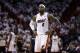 Miami Heat's LeBron James (6) stands on the court during the second half in Game 1 of an opening-round NBA basketball playoff series against the Charlotte Bobcats, Sunday, April 20, 2014, in Miami. The Heat defeated the Bobcats 99-88. (AP Photo/Lynne Sladky)