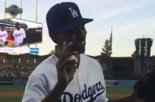 Nick Young Threw the Worst First Pitch of All Time at the Dodgers Game