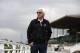 In this photo taken Monday, Oct. 28, 2013, trainer Bob Baffert watches horses work out in preparation for this weekend's Breeders' Cup horse races at Santa Anita Park in Arcadia, Calif. (AP Photo/Jae C. Hong)