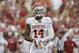 Oklahoma defensive back Aaron Colvin (14) walks on the field during the first half of an NCAA college football game at the Cotton Bowl Saturday, Oct. 12, 2013, in Dallas. (AP Photo/LM Otero)