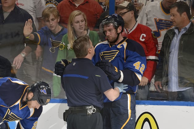 Backes Doesn't Appear Likely for Game 5