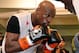 LAS VEGAS, NV - APRIL 22: Boxer Floyd Mayweather Jr. works out with his trainer and uncle Roger Mayweather at the Mayweather Boxing Club on April 22, 2014 in Las Vegas, Nevada. Mayweather will face Marcos Maidana in a 12-round world championship unification bout in Las Vegas on May 3. (Photo by Ethan Miller/Getty Images)
