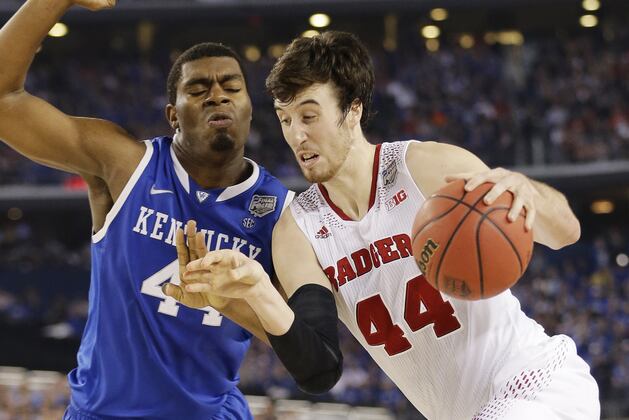 Wisconsin 7-Footer Kaminsky Bypasses NBA