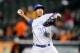 BALTIMORE, MD - APRIL 25: Yordano Ventura #30 of the Kansas City Royals pitches in the first inning against the Baltimore Orioles at Oriole Park at Camden Yards on April 25, 2014 in Baltimore, Maryland. (Photo by Greg Fiume/Getty Images)