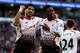 CARDIFF, WALES - MARCH 22: Daniel Sturridge of Liverpool celebrates with team mate Luis Suarez after scoring his team's fifth goal during the Barclays Premier League match between Cardiff City and Liverpool at Cardiff City Stadium on March 22, 2014 in Cardiff, Wales. (Photo by Ben Hoskins/Getty Images)