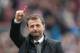 Tim Sherwood salutes the travelling Tottenham supporters after their 1-0 win over Stoke City.