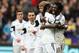 SWANSEA, WALES - APRIL 26: Wilfried Bony of Swansea City celebrates scoring their fourth goal during the Barclays Premier League match between Swansea City and Aston Villa at Liberty Stadium on April 26, 2014 in Swansea, Wales. (Photo by Scott Heavey/Getty Images)
