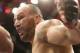 Glover Teixeira, right, from Brazil, fights Fabio Maldonado, from Brazil, during their heavyweight mixed martial arts bout at the Ultimate Fighting Championship (UFC) 153 in Rio de Janeiro, Brazil, Sunday Oct. 14, 2012. Teixeira defeated Maldonado. (AP Photo/Felipe Dana)