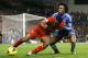 Chelsea's Willian, right, vies for the ball with Liverpool's Raheem Sterling during the English Premier League soccer match between Chelsea and Liverpool at Stamford Bridge Stadium in London, Sunday, Dec. 29, 2013. (AP Photo/Kirsty Wigglesworth)