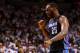 MIAMI, FL - APRIL 23: Al Jefferson #25 of the Charlotte Bobcats reacts to a play during Game Two of the Eastern Conference Quarterfinals of the 2014 NBA Playoffs against the Miami Heat at AmericanAirlines Arena on April 23, 2014 in Miami, Florida. NOTE TO USER: User expressly acknowledges and agrees that, by downloading and/or using this photograph, user is consenting to the terms and conditions of the Getty Images License Agreement. Mandatory copyright notice: (Photo by Mike Ehrmann/Getty Images)