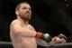 Dec 28, 2013; Las Vegas, NV, USA; Jim Miller reacts during his UFC lightweight bout at the MGM Grand Garden Arena. Jim Miller won Mandatory Credit: Jayne Kamin-Oncea-USA TODAY Sports