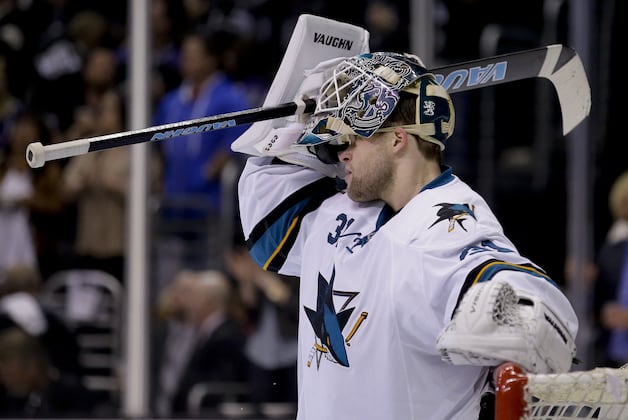 Sharks' Niemi Pulled in Second Straight Game