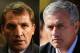 FILE PHOTO - EDITORS NOTE: COMPOSITE OF TWO IMAGES - Image Numbers 456837437 (L) and 183386392) In this composite image a comparison has been made between Brendan Rodgers ,manager of Liverpool (L) and Chelsea manager Jose Mourinho. The top two teams in the Premier League meet in a league match on April 27, 2014 at Anfield in Liverpool,England. ***LEFT IMAGE*** LONDON, ENGLAND - DECEMBER 15: Manager Brendan Rodgers of Liverpool looks on during the Barclays Premier League match between Tottenham Hotspur and Liverpool at White Hart Lane on December 15, 2013 in London, England. (Photo by Paul Gilham/Getty Images) ***RIGHT IMAGE*** NORWICH, ENGLAND - OCTOBER 06: Manager Jose Mourinho of Chelsea looks on ahead of the Barclays Premier League match between Norwich City and Chelsea at Carrow Road on October 6, 2013 in Norwich, England. (Photo by Julian Finney/Getty Images)