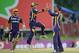 PRETORIA, SOUTH AFRCA - OCTOBER 13: Sunil Narine (R) of the Knight Riders celebrates with Gautam Gambhir after capturing the wicket of Mahela Jayawardene (not pictured) of the Daredevils during the Karbonn Smart CLT20 Group A match between Kolkata Knight Riders (IPL) and Delhi Daredevils (IPL) at SuperSport Park on October 13, 2012 in Pretoria, South Africa. (Photo by Lee Warren/Gallo Images/Getty Images)