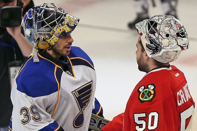 Ryan Miller Struggles in First-Round Series Loss to Chicago Blackhawks
