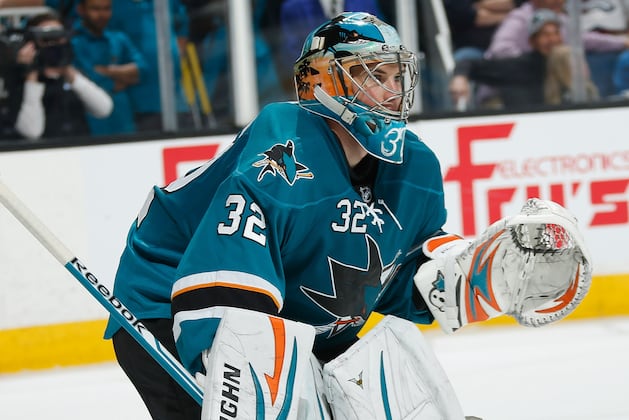 Sharks' Stalock Could Get First Career Playoff Start in Game 6