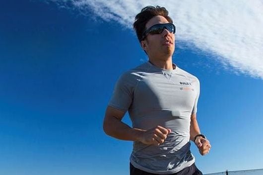 Apolo Ohno Trainng for the Ironman
