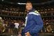 SEATTLE, WA - APRIL 08: Quarterback Russell Wilson of the Seattle Seahawks walks onto the field before throwing out the ceremonial first pitch prior to the game between the Los Angeles Angels of Anaheim and the Seattle Mariners on Opening Day at Safeco Field on April 8, 2014 in Seattle, Washington. (Photo by Otto Greule Jr/Getty Images)