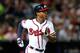 ATLANTA, GA - APRIL 25: B.J. Upton #2 of the Atlanta Braves grounds out in the fifth inning to the Cincinnati Reds at Turner Field on April 25, 2014 in Atlanta, Georgia. (Photo by Kevin C. Cox/Getty Images)