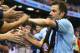 MELBOURNE, AUSTRALIA - APRIL 18: Alessandro Del Piero of Sydney waves good bye to the crowd after losing the A-League Elimination Final match between the Melbourne Victory and Sydney FC at Etihad Stadium on April 18, 2014 in Melbourne, Australia. (Photo by Quinn Rooney/Getty Images)