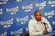 OAKLAND, CA - APRIL 27: Head Coach Doc Rivers of the Los Angeles Clippers talks to the media prior to the game against the Golden State Warriors in Game Four of the Western Conference Quarterfinals at Oracle Arena on April 27, 2014 in Oakland, California. NOTE TO USER: User expressly acknowledges and agrees that, by downloading and/or using this Photograph, user is consenting to the terms and conditions of the Getty Images License Agreement. Mandatory Copyright Notice: Copyright 2014 NBAE (Photo by Noah Graham/NBAE via Getty Images)