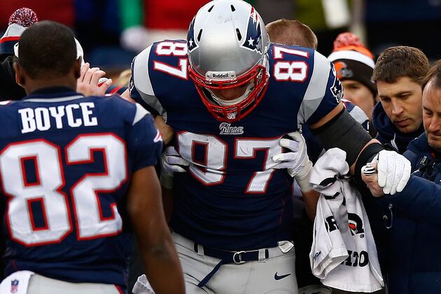 Rob Gronkowski Says He'd Rather Have a Concussion Than a Torn ACL
