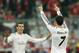 Real's Cristiano Ronaldo celebrates scoring his side's 4th goal during the Champions League semifinal second leg soccer match between Bayern Munich and Real Madrid at the Allianz Arena in Munich, southern Germany, Tuesday, April 29, 2014. (AP Photo/Matthias Schrader)