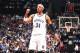BROOKLYN, NY - APRIL 27: Paul Pierce #34 of the Brooklyn Nets celebrates against the Toronto Raptors during Game Four of the Eastern Conference Quarterfinals at Barclays Center in Brooklyn. NOTE TO USER: User expressly acknowledges and agrees that, by downloading and or using this photograph, User is consenting to the terms and conditions of the Getty Images License Agreement. Mandatory Copyright Notice: Copyright 2014 NBAE (Photo by Nathaniel S. Butler/NBAE via Getty Images)