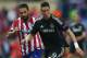 MADRID, SPAIN - APRIL 22: Fernando Torres of Chelsea battles for the ball with Arda Turan of Atletcio Madrid during the UEFA Champions League Semi Final first leg match between Club Atletico de Madrid and Chelsea at Vicente Calderon Stadium on April 22, 2014 in Madrid, Spain. (Photo by Paul Gilham/Getty Images)