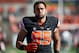 Sep 7, 2013; Corvallis, OR, USA; Oregon State Beavers defensive end Scott Crichton (95) before the game against the Hawaii Warriors at Reser Stadium. Mandatory Credit: Scott Olmos-USA TODAY Sports