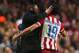 LONDON, ENGLAND - APRIL 30: Diego Costa (R) of Club Atletico de Madrid celebrates his goal with Diego Simeone, coach of Club Atletico de Madrid during the UEFA Champions League semi-final second leg match between Chelsea and Club Atletico de Madrid at Stamford Bridge on April 30, 2014 in London, England. (Photo by Clive Rose/Getty Images)