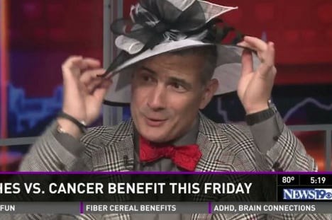Video: Frank Martin Wears Absurd Hat on TV