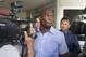 Chad Johnson leaves the Broward County Jail in Fort Lauderdale, Fla., Monday, June 17, 2013. A contrite Johnson apologized Monday for disrespecting a judge when the former NFL star slapped his attorney on the backside in court last week and was released from jail after only a week instead of 30 days. Broward County Circuit Judge Kathleen McHugh accepted Johnson's apology and cut back his jail term for a probation violation to the seven days he had already served since the rear-swatting. (AP Photo/J Pat Carter)