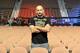 July 6, 2013; Las Vegas, NV. USA; Mixed martial arts trainer Greg Jackson is photographed in the Mandalay Bay Event Center after the weigh-in for UFC612 in Las Vegas. Mandatory Credit: Jayne Kamin-Oncea-USA TODAY Sports