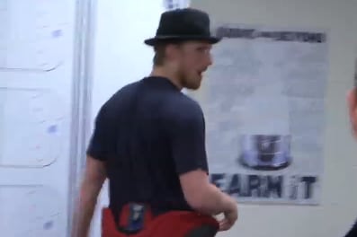 The Rangers Celebrate Game One OT Victory Against the Penguins Video