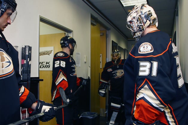 Ducks Goalie Unknown, but Perreault, Etem Return