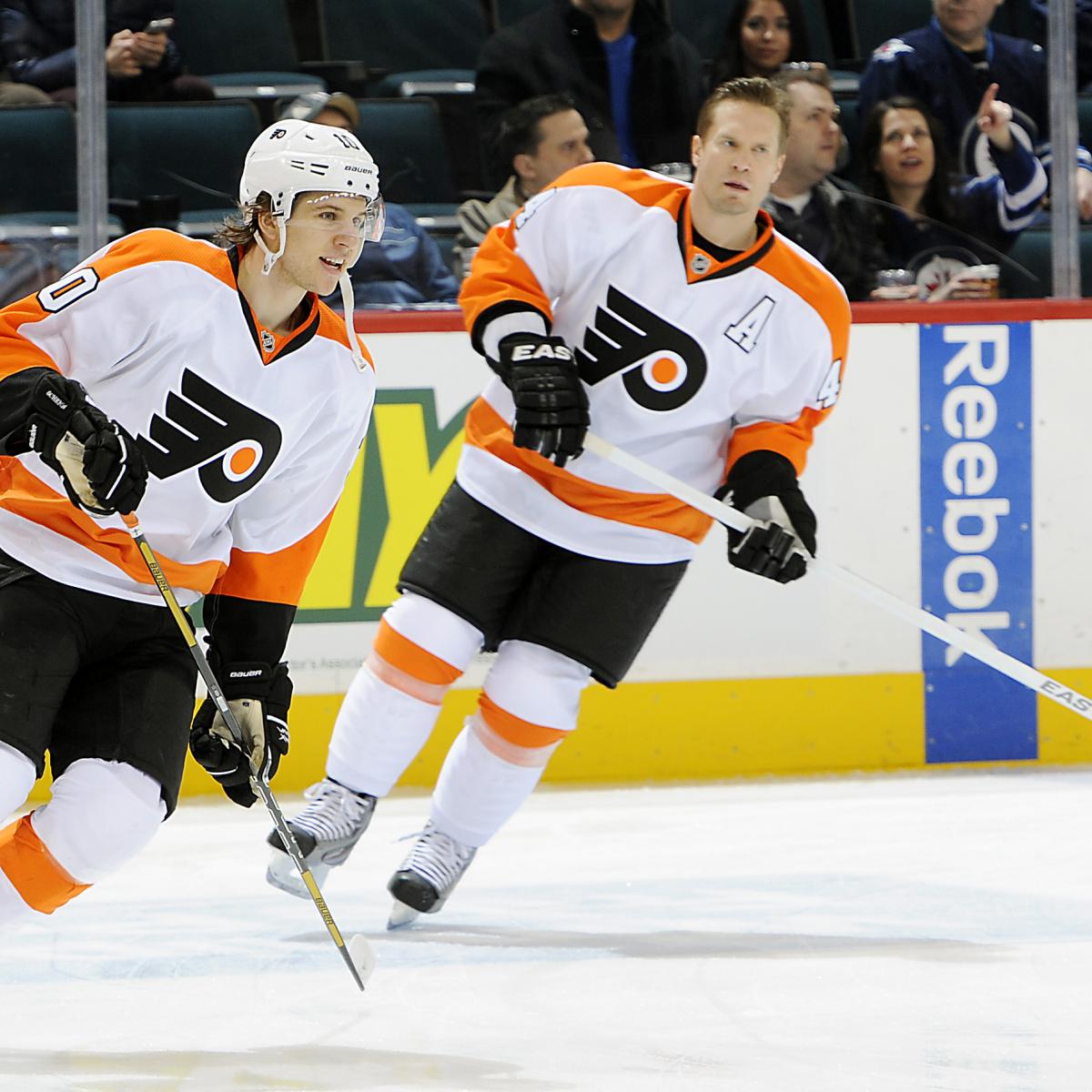 Philadelphia Flyers Players Most Likely to Be Elsewhere in 2014-15 | Bleacher Report ...