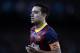 FC Barcelona's Xavi Hernandez in action against Espanyol during a Spanish La Liga soccer match at the Camp Nou stadium in Barcelona, Spain, Friday, Nov. 1, 2013. (AP Photo/Manu Fernandez)