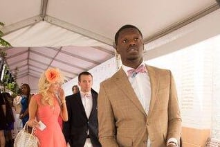 Photos: Wildcats Star Julius Randle Is at the Kentucky Derby