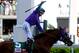 LOUISVILLE, KY - MAY 03: Jockey Victor Espinoza celebrates atop of California Chrome #5 after crossing the finish line to win the 140th running of the Kentucky Derby at Churchill Downs on May 3, 2014 in Louisville, Kentucky. (Photo by Dylan Buell/Getty Images)