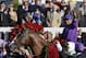 Victor Espinoza celebrates after riding California Chrome to victory in the 140th running of the Kentucky Derby horse race at Churchill Downs Saturday, May 3, 2014, in Louisville, Ky. (AP Photo/David Goldman)