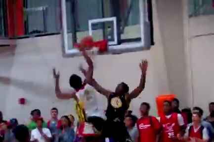 Blakeney ABSOLUTELY SHUTS the GYM DOWN with a CRAZY Poster Slam!